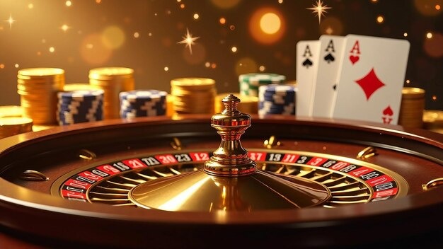toing platform showing Caribbean Stud Poker table selection